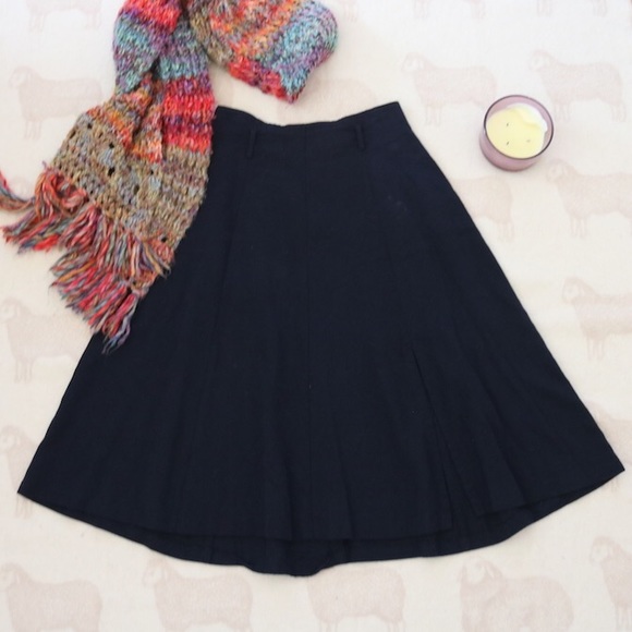 Karen Kane Dresses & Skirts - Classic | Karen Kane Navy Midi Skirt